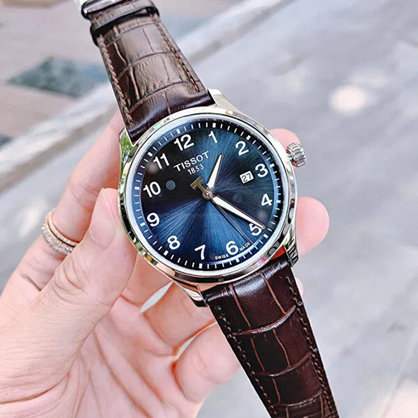 Đồng Hồ Nam Tissot Gent Xl Classic T116.410.16.047.00 Màu Xanh Nâu - Đồng hồ - Vua Hàng Hiệu