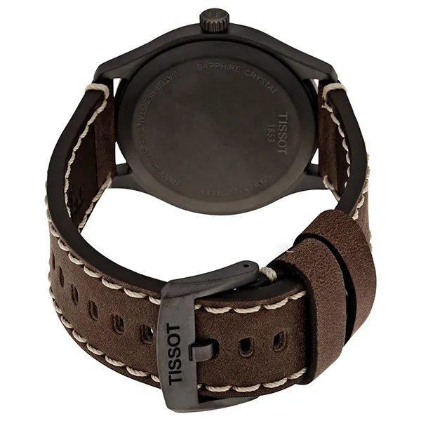 Đồng Hồ Nam Tissot Gent XL Quartz T137.410.16.041.00 Màu Nâu Xanh