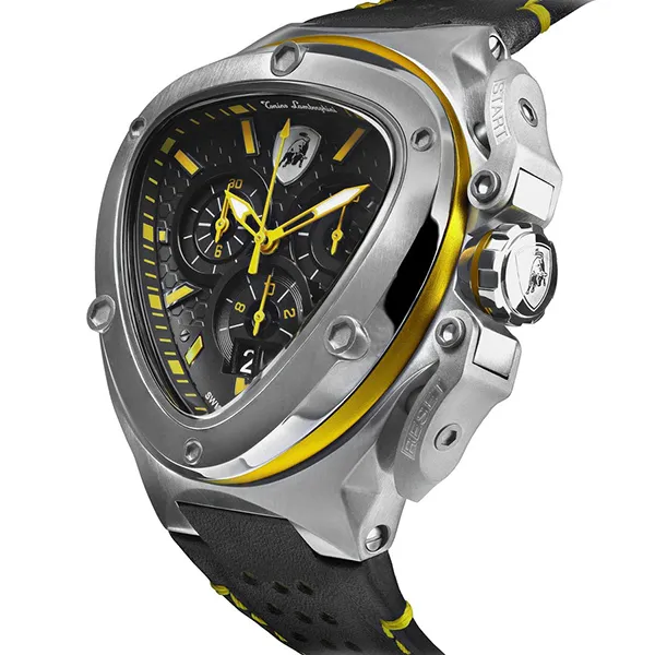 Đồng Hồ Nam Tonino Lamborghini Spyder X SS Chrono T9XE-SS 44mm Màu Đen Vàng