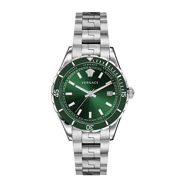 Đồng Hồ Nam Versace Hellenyium Men's Watch VE3A01022 Màu Xanh Green