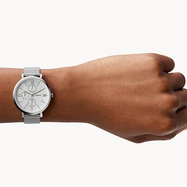 Đồng Hồ Nữ Fossil Jacqueline Watch ES5099 Màu Bạc - Đồng hồ - Vua Hàng Hiệu