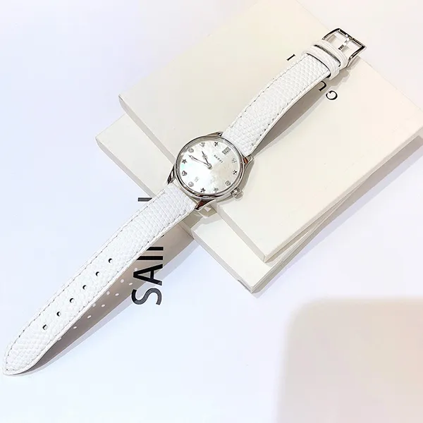 Đồng Hồ Nữ Gucci G-Timeless Watch 29mm YA126597 Màu Trắng