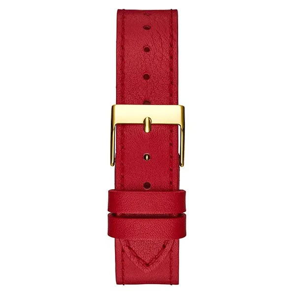 Đồng Hồ Nữ Guess GW0504L2 Quartz Gold Tone Màu Đỏ
