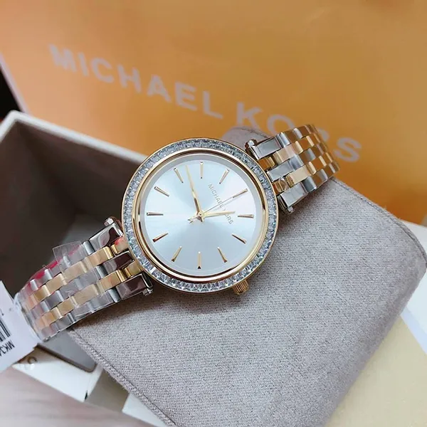Đồng Hồ Nữ Michael Kors MK Darci Mini Watch MK3405 33mm Màu Vàng Bạc