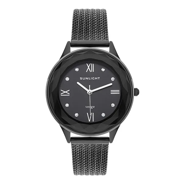 Đồng Hồ Nữ Sunlight Watches For Women 337376 Màu Đen