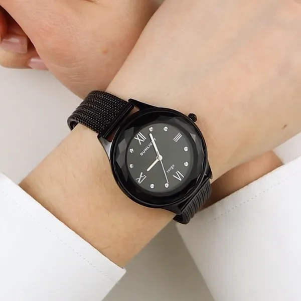 Đồng Hồ Nữ Sunlight Watches For Women 337376 Màu Đen