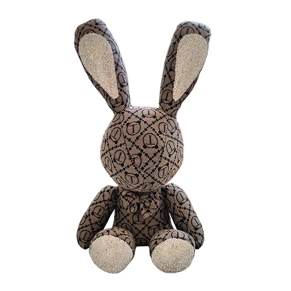 Gấu Bông TTWN BEAR GS003 Lưới Xanh Màu Nâu Đậm