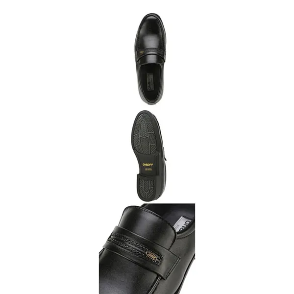 Giày Tây Nam On & Off Men's Business Shoes Loafer Slip-On 650 Màu Đen Size 39 - Giày - Vua Hàng Hiệu