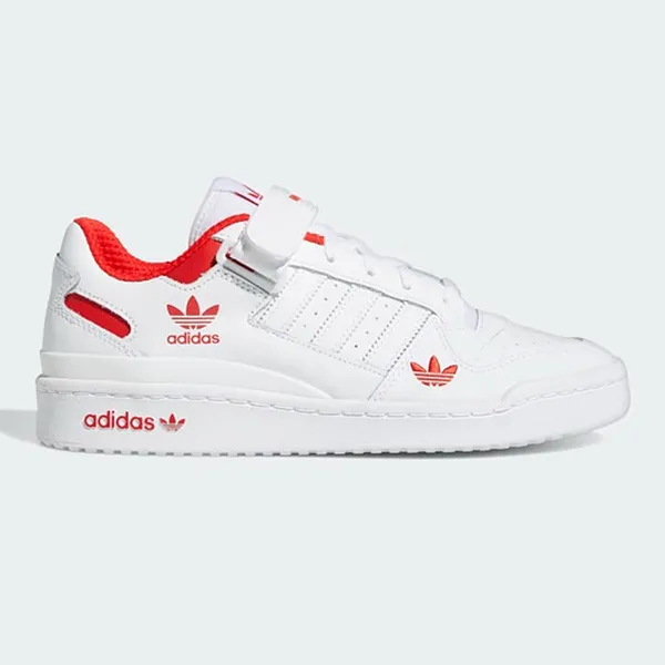 Giày Thể Thao Adidas Forum Exhibit Low H01674 Màu Trắng Đỏ - Giày - Vua Hàng Hiệu