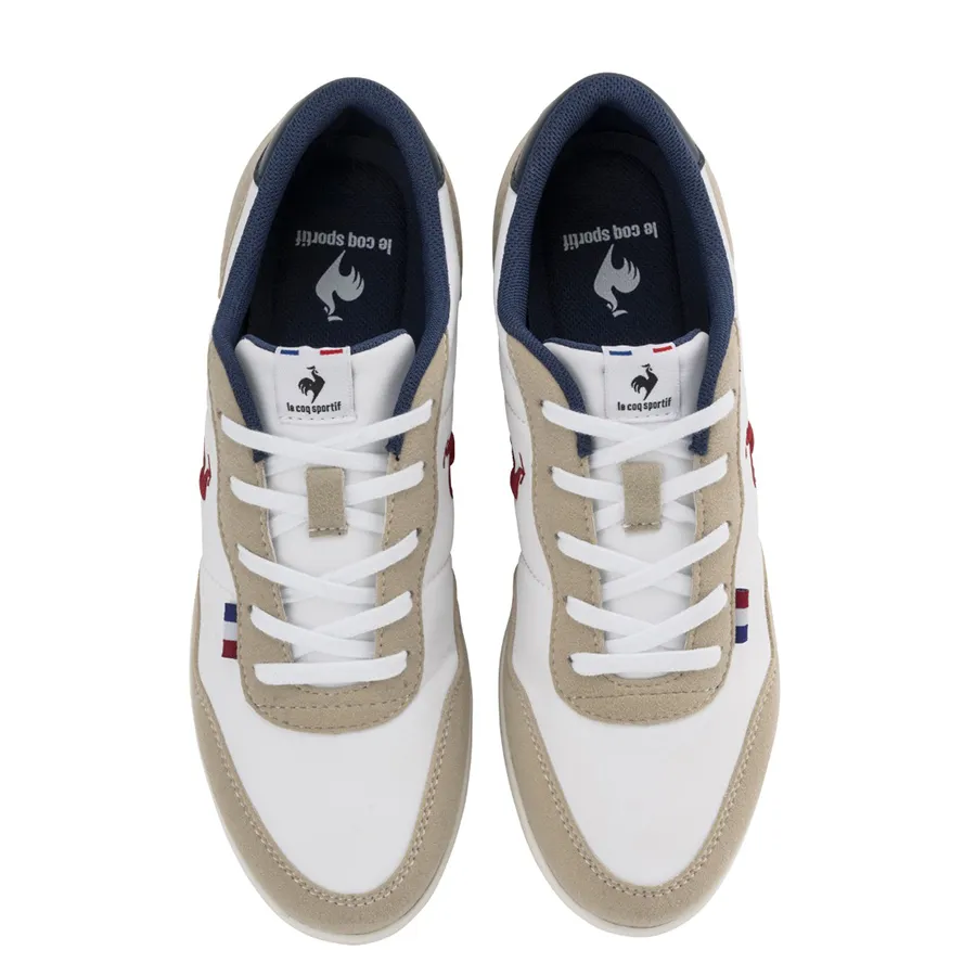 Giày Thể Thao Le Coq Sportif La Segur III Wide QL3VJC07WN Màu Trắng/Be - Giày - Vua Hàng Hiệu