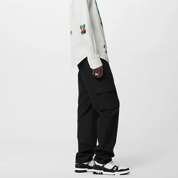 Giày Thể Thao Louis Vuitton LV Trainer White Black 1A9JG9 Màu Đen Trắng Size 40 - Giày - Vua Hàng Hiệu