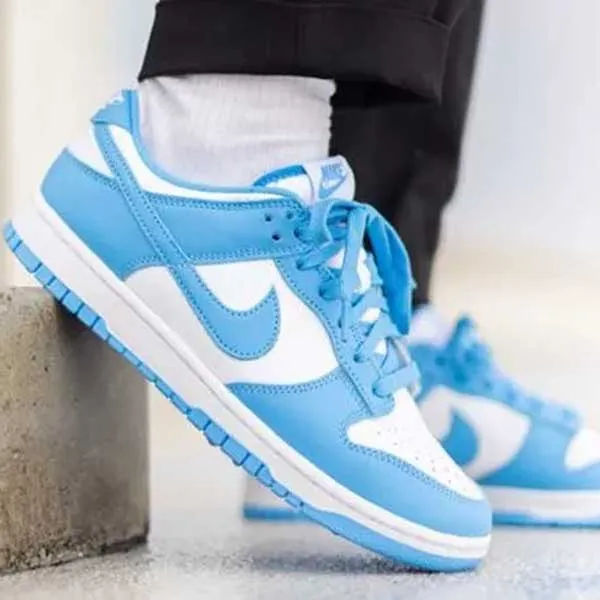 Giày Thể Thao Nam Nike Dunk Low University Blue DD1391-102 Màu Xanh Trắng Size 41