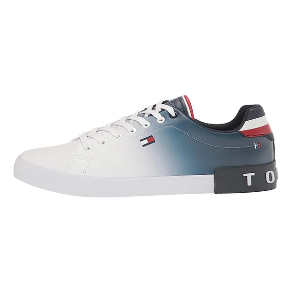 Giày Thể Thao Tommy Hilfiger Men's Rezz5 Sneaker Màu Navy Trắng