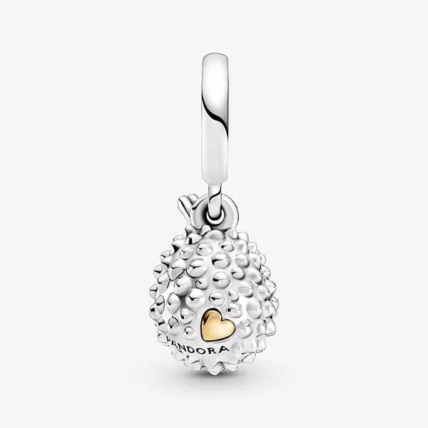 Hạt Vòng Charm Nữ Pandora Durian Fruit Dangle 769391C00 Màu Bạc