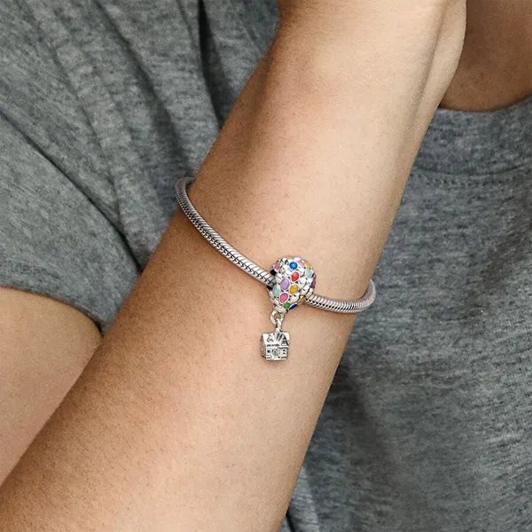Hạt Vòng Charm Pandora De La Casa Y Los Globos De Up De Disney 798962C01 Phối Màu - Trang sức - Vua Hàng Hiệu