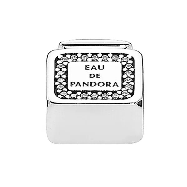 Hạt Vòng Charm Pandora Eau De Pandora Perfume Silver Charm 791889CZ Màu Bạc - Trang sức - Vua Hàng Hiệu