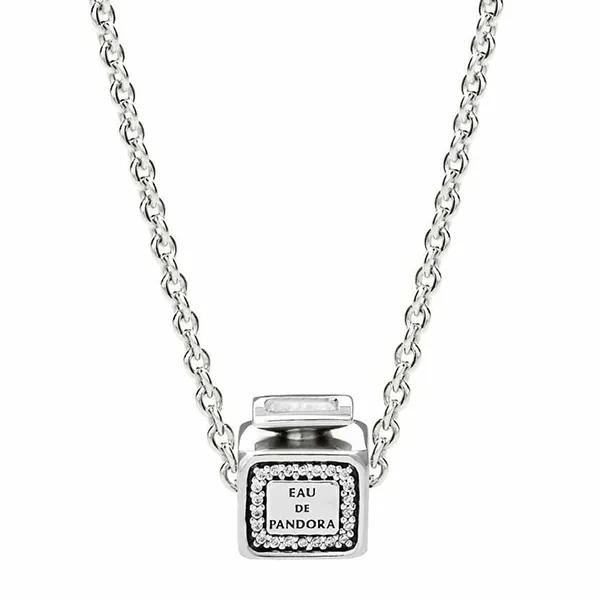 Hạt Vòng Charm Pandora Eau De Pandora Perfume Silver Charm 791889CZ Màu Bạc - Trang sức - Vua Hàng Hiệu