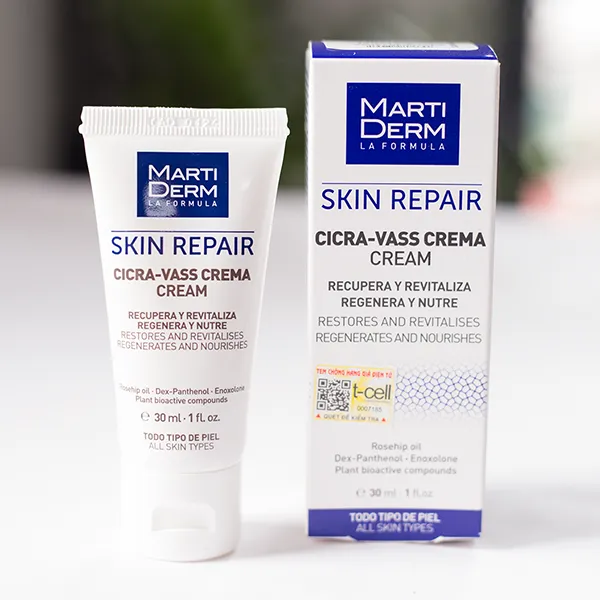 Kem Dưỡng Phục Hồi Da Martiderm Skin Repair Cicra Vass Cream 30ml - 3