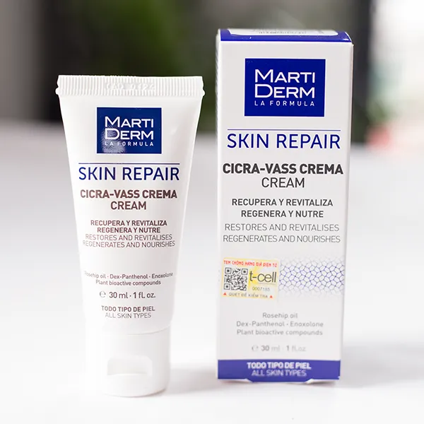 Kem Dưỡng Phục Hồi Da Martiderm Skin Repair Cicra Vass Cream 30ml - Mỹ phẩm - Vua Hàng Hiệu