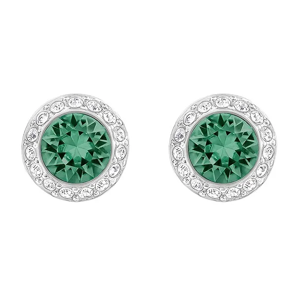 Khuyên Tai Nữ Swarovski Ladies Angelic Crystal Earrings 5646714 Màu Xanh