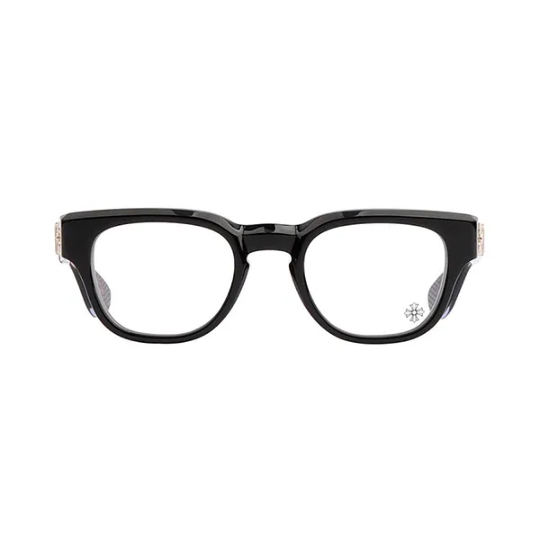 Kính Mắt Cận Chrome Hearts Cuntvoluted BK-18KGP Màu Đen
