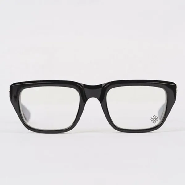 Kính Mắt Cận Chrome Hearts Optitcal BK 18KGP Màu Đen