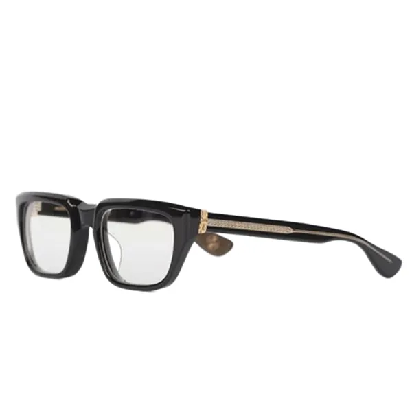 Kính Mắt Cận Chrome Hearts Optitcal BK 18KGP Màu Đen