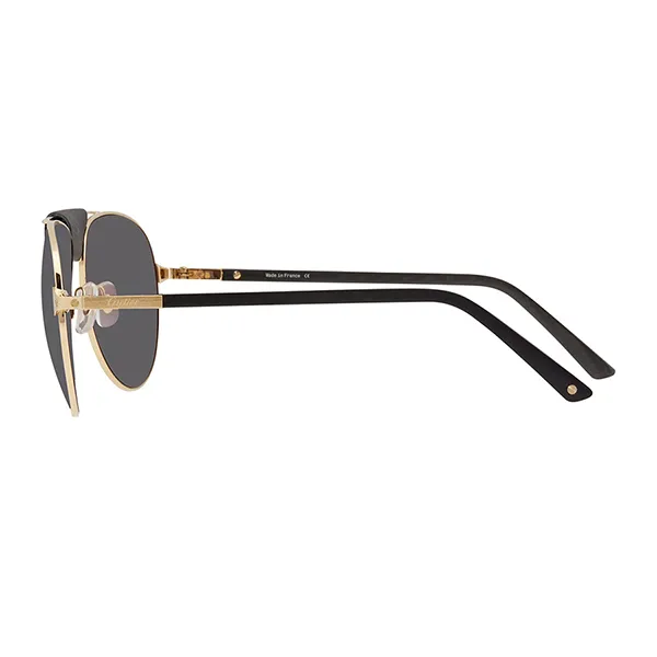 Kính Mát Nam Cartier Sunglasses CT0096S 001 Màu Xám - Kính mắt - Vua Hàng Hiệu