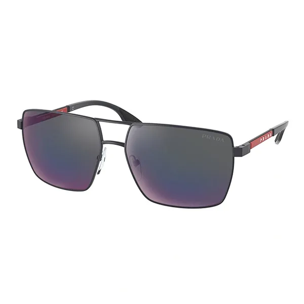 Kính Mát Nam Prada Linea Rossa Men's Blue Rubber Sunglasses PS50WS-UR701G-59 Màu Xanh Blue