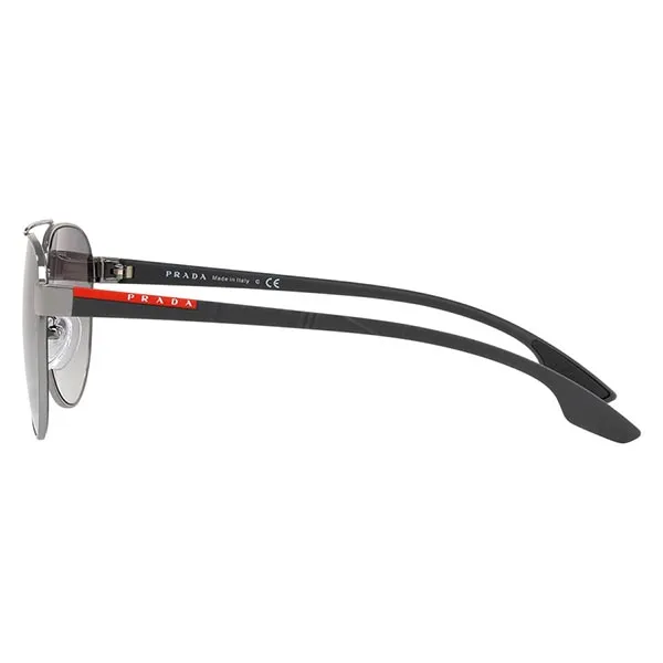 Kính Mát Nam Prada Men Linea Rossa 58mm Gunmetal Sunglasses PS54TS-5AV3M158 Màu Xám - Kính mắt - Vua Hàng Hiệu