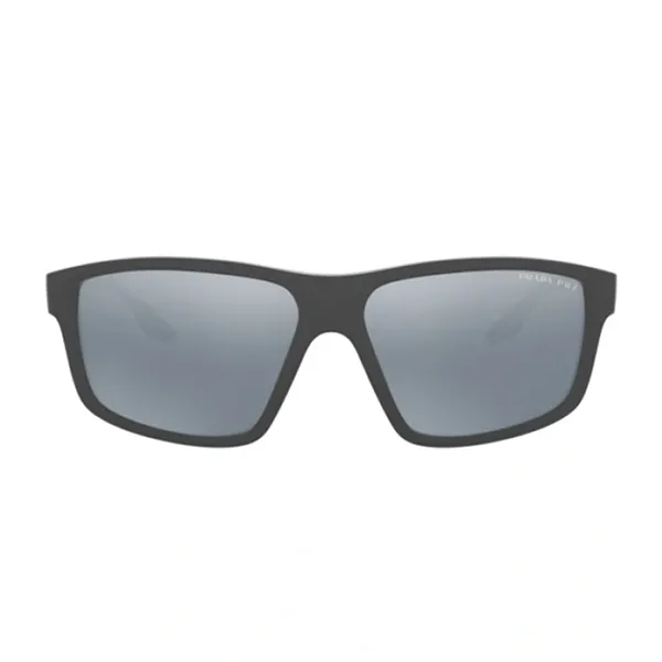 Kính Mát Nam Prada Men Linea Rossa 60mm Grey Rubber Sunglasses PS-02XS-UFK07H Màu Xám Đen - Kính mắt - Vua Hàng Hiệu
