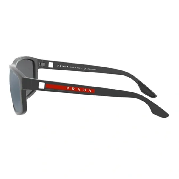 Kính Mát Nam Prada Men Linea Rossa 60mm Grey Rubber Sunglasses PS-02XS-UFK07H Màu Xám Đen - Kính mắt - Vua Hàng Hiệu