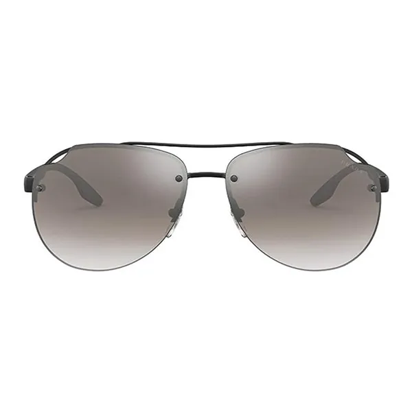 Kính Mát Nam Prada Men Linea Rossa 61mm Matte Black Sunglasses PS-52VS-1BO5O0 Màu Xám Tráng Gương
