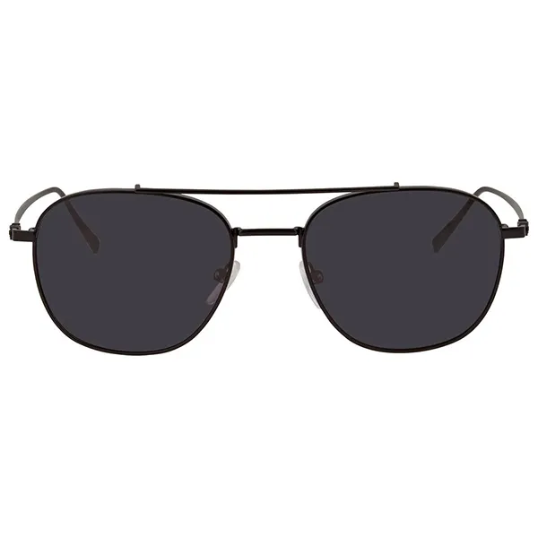 Kính Mát Nam Salvatore Ferragamo Dark Grey Pilot Men's Sunglasses SF200S 002 54 Màu Xám Đen - Kính mắt - Vua Hàng Hiệu