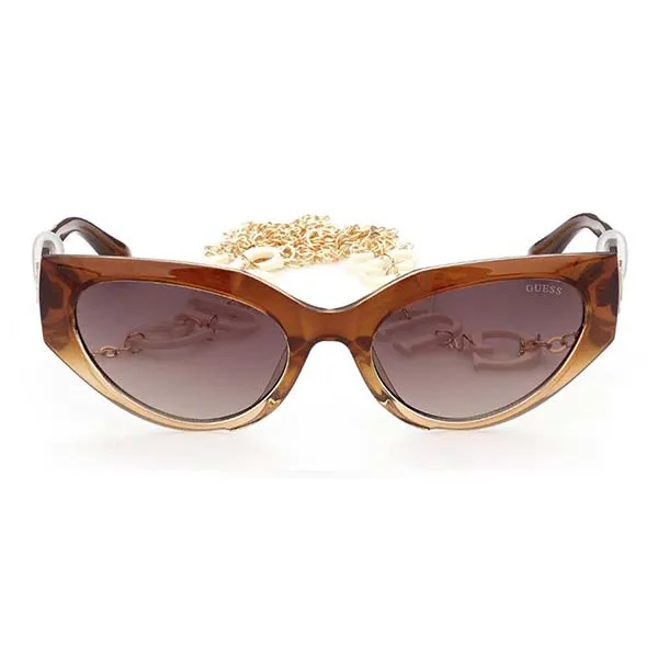 Kính Mát Nữ Guess Brown Gradient Cat Eye Ladies Sunglasses GU7787 47F 57 Màu Nâu - Kính mắt - Vua Hàng Hiệu