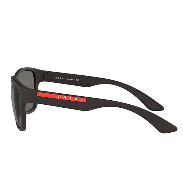Kính Mát Prada Men Linea Rossa Sunglasses PS01US-DG05S0-55 Màu Đen Xám - Kính mắt - Vua Hàng Hiệu