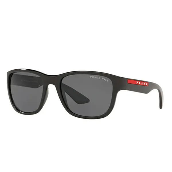 Kính Mát Prada Men Linea Rossa Sunglasses PS01US-DG05S0-55 Màu Đen Xám - Kính mắt - Vua Hàng Hiệu