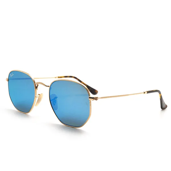 Kính Mát Rayban Hexagonal RB3548N 001/9O 54mm Màu Xanh Blue - Kính mắt - Vua Hàng Hiệu