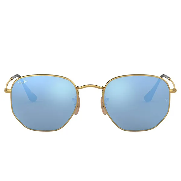 Kính Mát Rayban Hexagonal RB3548N 001/9O 54mm Màu Xanh Blue - Kính mắt - Vua Hàng Hiệu