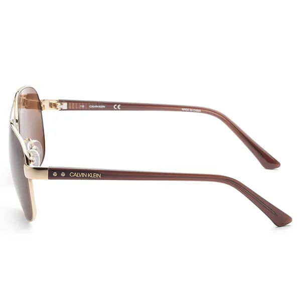 Kính Mát Unisex Calvin Klein Platinum Label Sunglasses CK18303SK-717-63 Màu Nâu