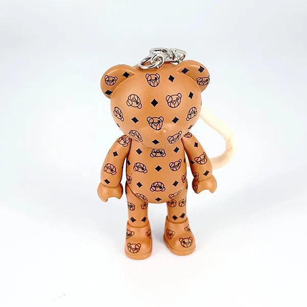 Móc Khóa Charm TTWN BEAR GS004 Màu Nâu Vàng