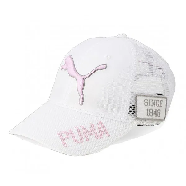Mũ Golf Nữ Puma Tour Performance Cap 025004 Trắng Phối Hồng - Mũ nón - Vua Hàng Hiệu