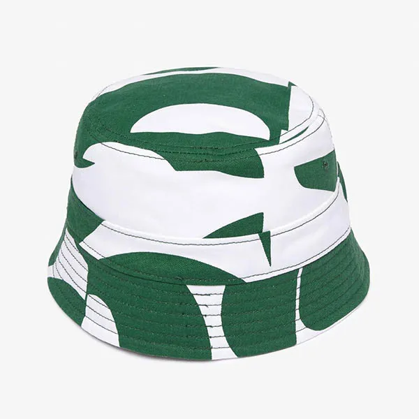Mũ Lacoste Bucket Double Sided Green Cap RK1911737L Màu Xanh Lá Cây