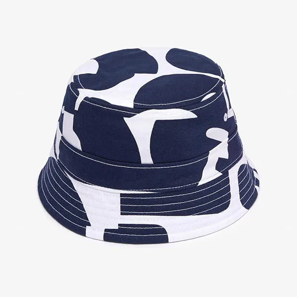 Mũ Lacoste Bucket Double Sided Navy Blue Hat RK1911525L Màu Xanh Đen