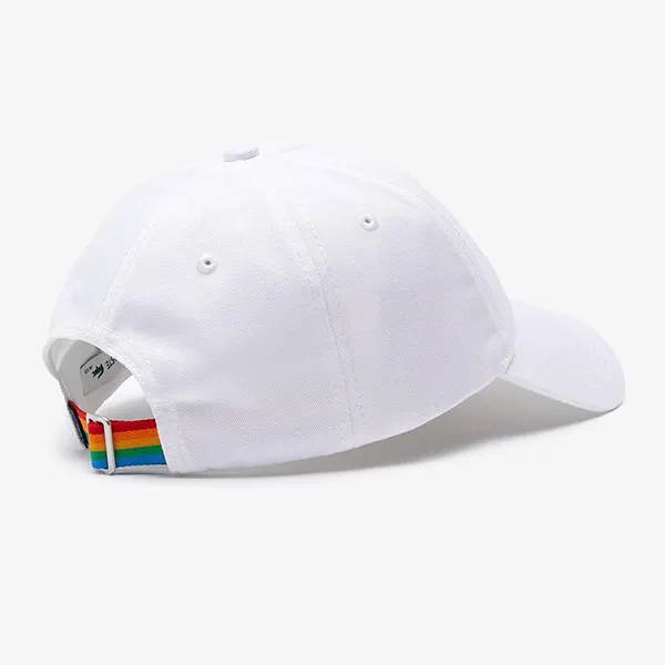 Mũ Lacoste Men’s x Polaroid Colour Striped Strap RK3381001 Màu Trắng