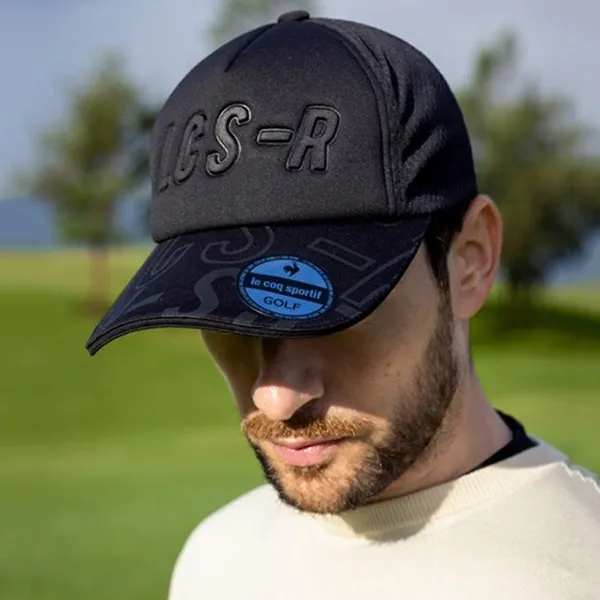 Mũ Le Coq Sportif Golf Rijoume 3D Cap QGBVJC07 Màu Đen - Mũ nón - Vua Hàng Hiệu