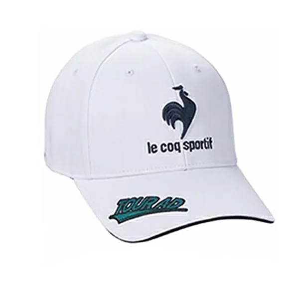 Mũ Le Coq Sportif Golf Tour AD Collaboration Cap 2022 QGBTJC17 Màu Trắng - 3