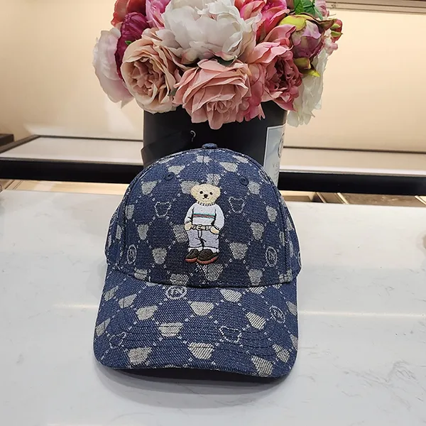 Mũ TTWN BEAR MZ056 Màu Xanh Denim