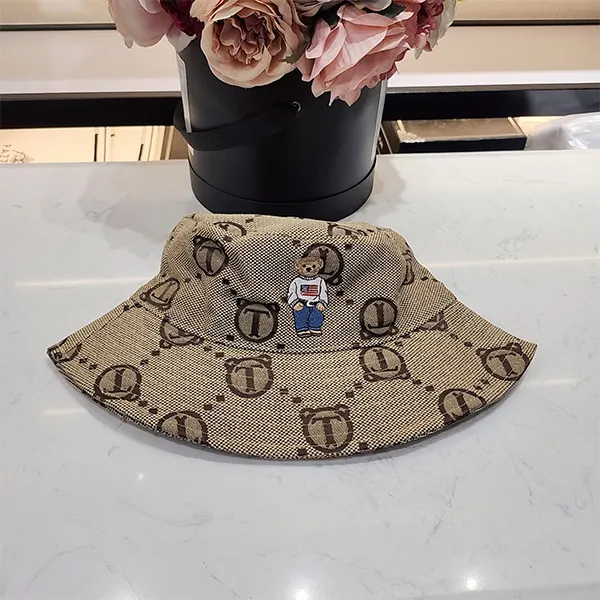 Mũ TTWN BEAR MZ057 Màu Nâu Vàng