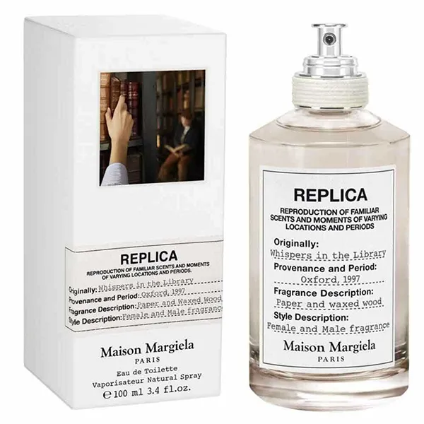 Nước Hoa Unisex Maison Margiela Paris Replica Whispers In The Library EDT 100ml - Nước hoa - Vua Hàng Hiệu
